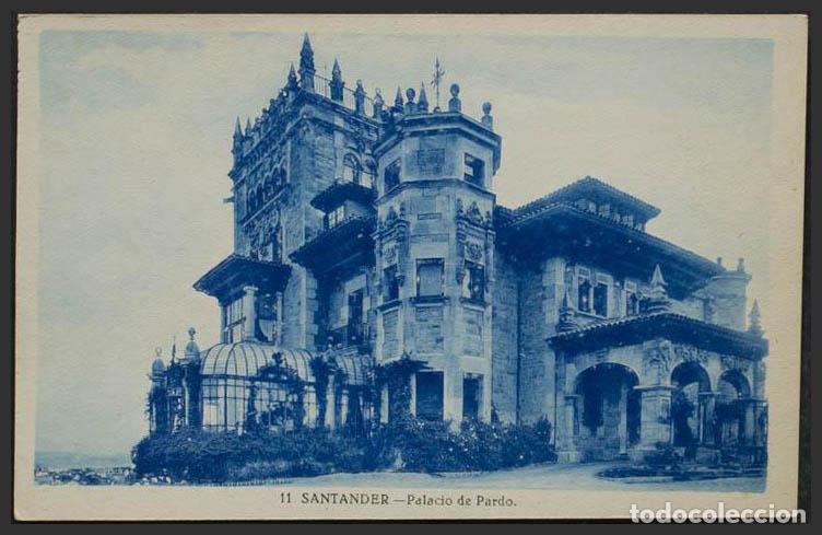 Postales: Cantabria. SANTANDER. Palacio de Pardo. - Foto 1