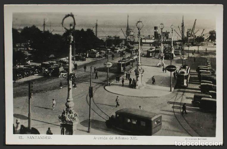 Postales: Cantabria. SANTANDER. Avenida de Alfonso XIII. - Foto 1
