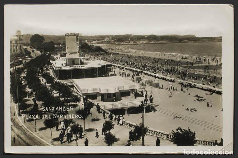 Postales: Cantabria. SANTANDER. Playa del Sardinero. - Foto 1