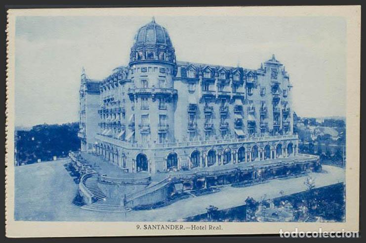 Postales: Cantabria. SANTANDER. Hotel Real. - Foto 1