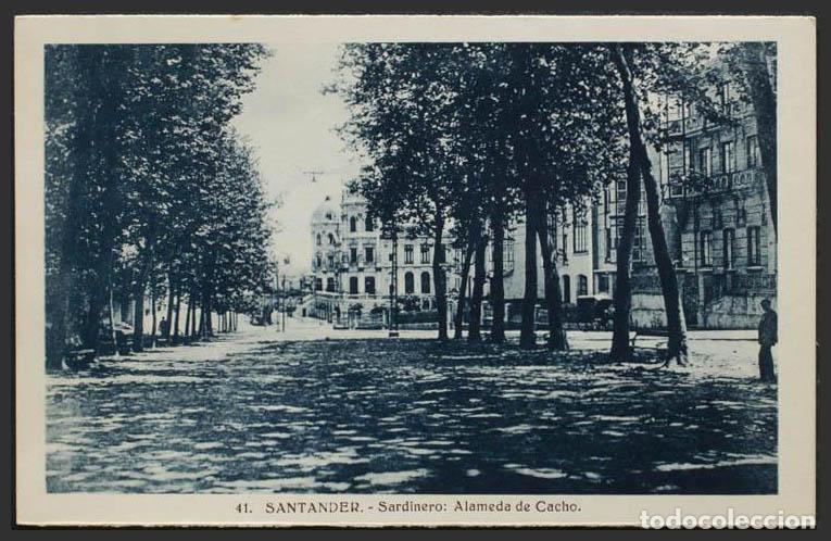 Postales: Cantabria. SANTANDER. Alameda de Cacho. - Foto 1