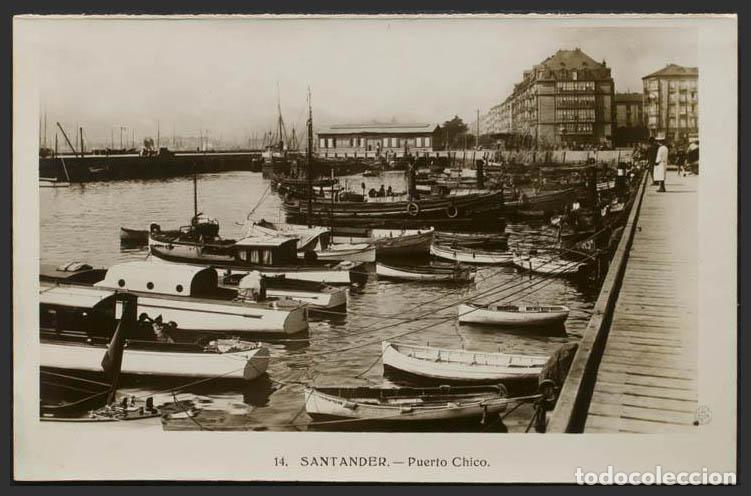 Postales: Cantabria. SANTANDER. Puerto Chico. - Foto 1