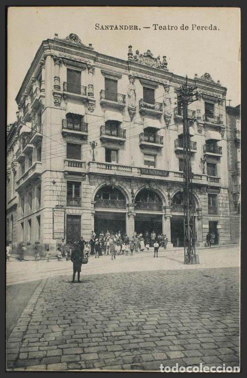 Postales: Cantabria. SANTANDER. Teatro de Pereda. - Foto 1