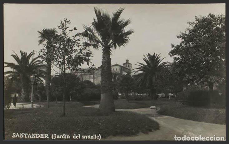 Postales: Cantabria. SANTANDER. Jard&iacute;n del Muelle. - Foto 1