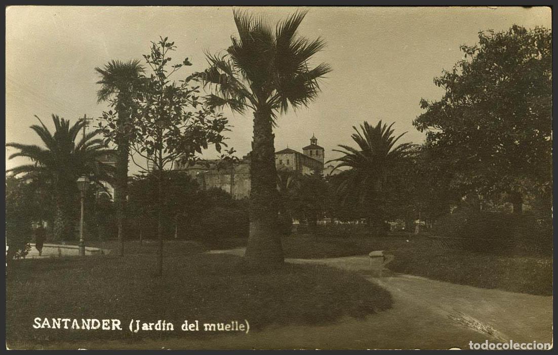 Postales: Cantabria. SANTANDER. Jard&iacute;n del Muelle. - Foto 1