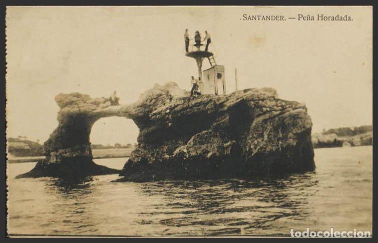 Postales: Cantabria. SANTANDER. Pe&ntilde;a Horadada. - Foto 1