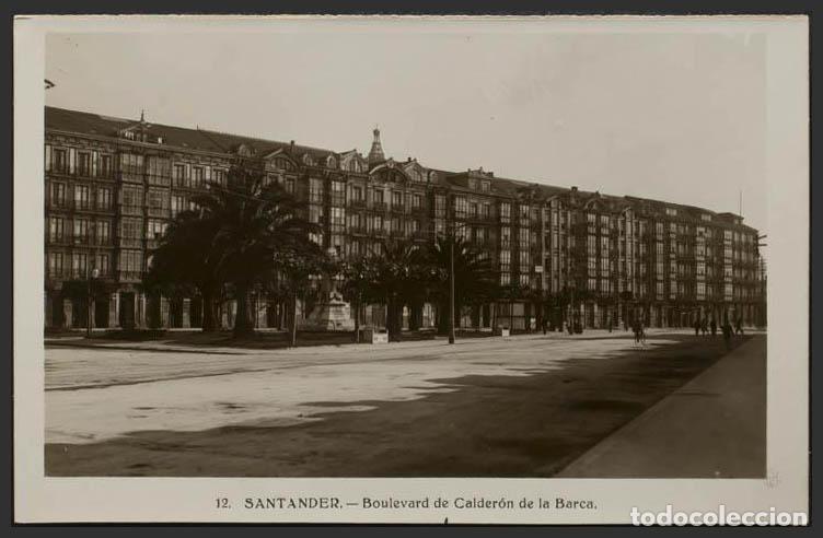 Postales: Cantabria. SANTANDER. Boulevard de Calder&oacute;n de la Barca. - Foto 1