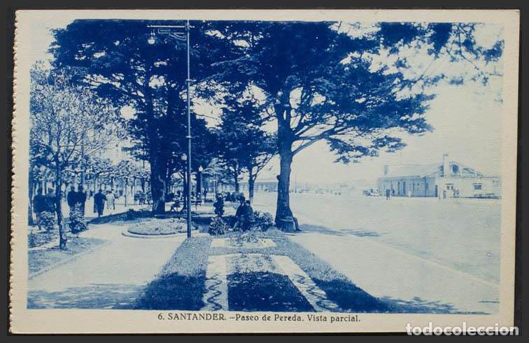 Postales: Cantabria. SANTANDER. Paseo de Pereda. - Foto 1