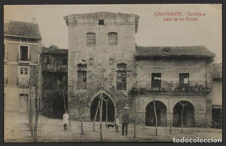 Postales: Cantabria. SANTILLANA. Casa de los Borjas. - Foto 1