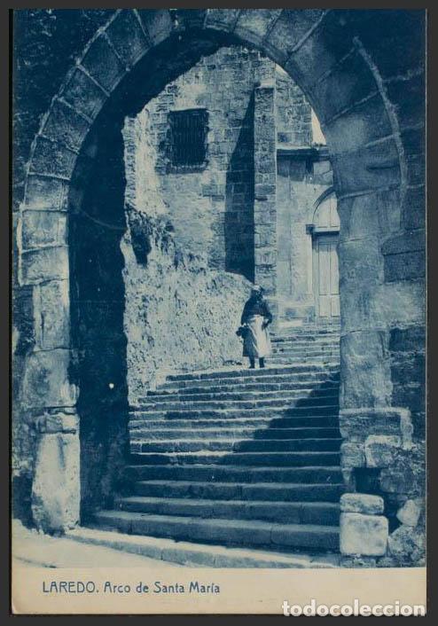 Postales: Cantabria. LAREDO. Arco de Santa Mar&iacute;a. - Foto 1