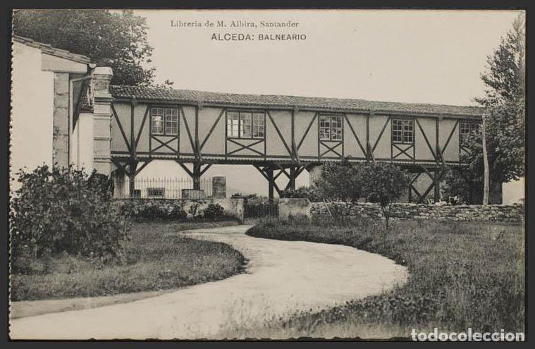 Postales: Cantabria. ALCEDA. Balneario. - Foto 1
