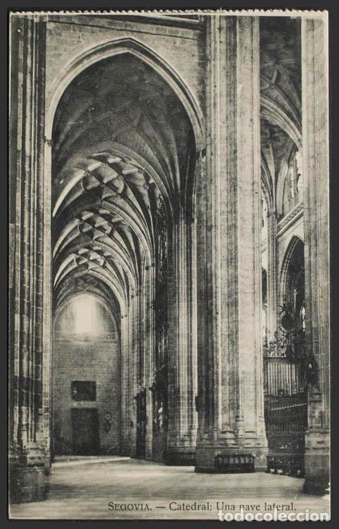 Postales: Segovia. SEGOVIA. Catedral. Nave lateral. - Foto 1