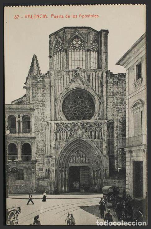 Postales: Valencia. VALENCIA. Puerta de los Ap&oacute;stoles. - Foto 1