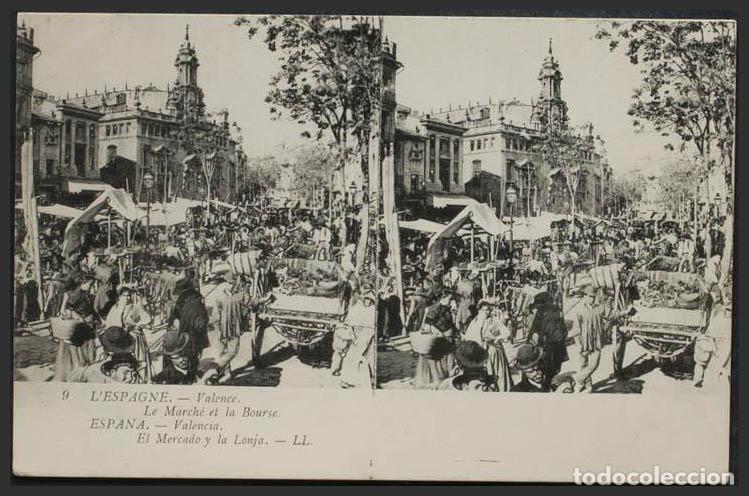 Postales: Valencia. VALENCIA. El Mercado y la Lonja. - Foto 1