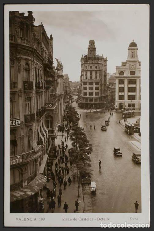 Postales: Valencia. VALENCIA. Plaza de Emilio Castelar. - Foto 1