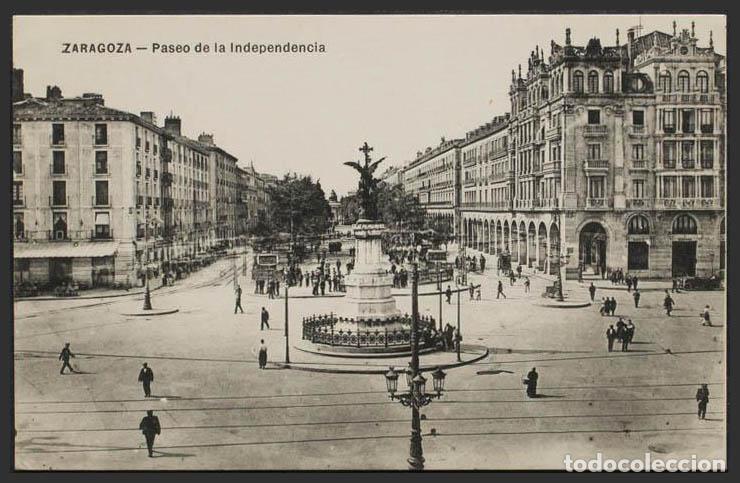 Postales: Zaragoza. ZARAGOZA. Paseo de la Independencia. - Foto 1