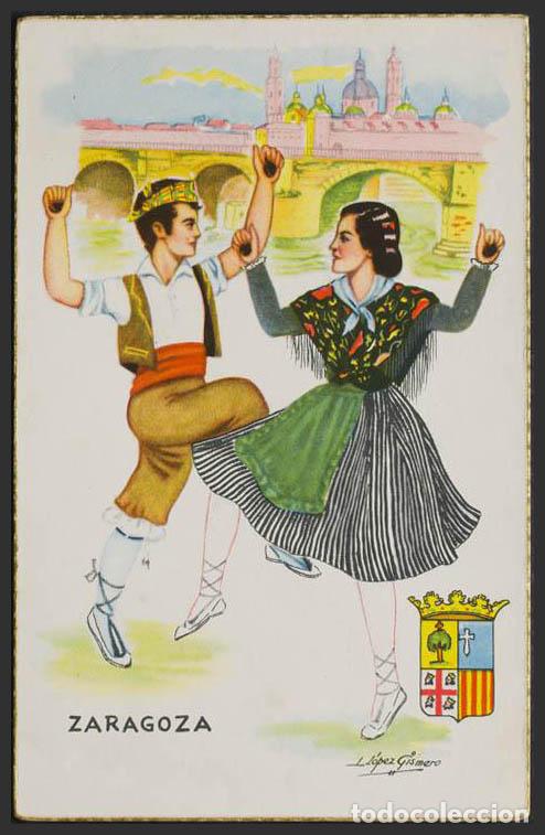 Postales: Zaragoza. ZARAGOZA. Tipo de zaragozanos. - Foto 1