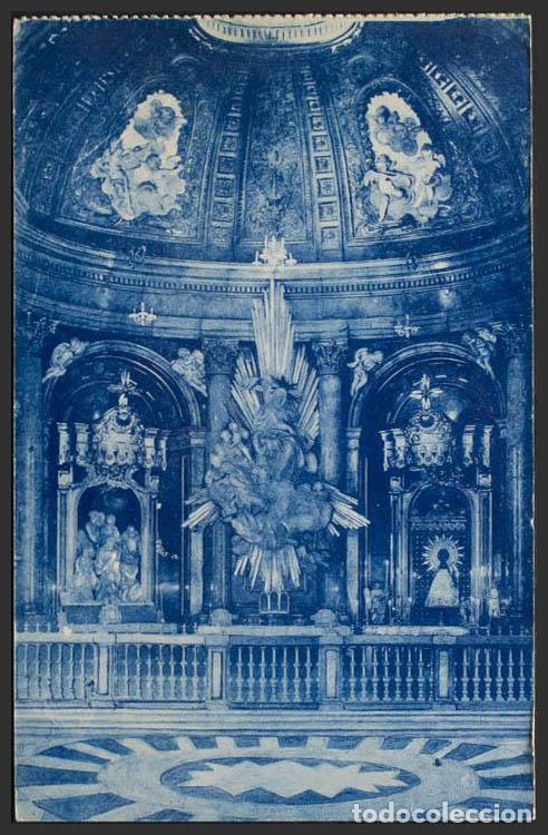 Postales: Zaragoza. ZARAGOZA. Interior de la Capilla del Pilar. - Foto 1