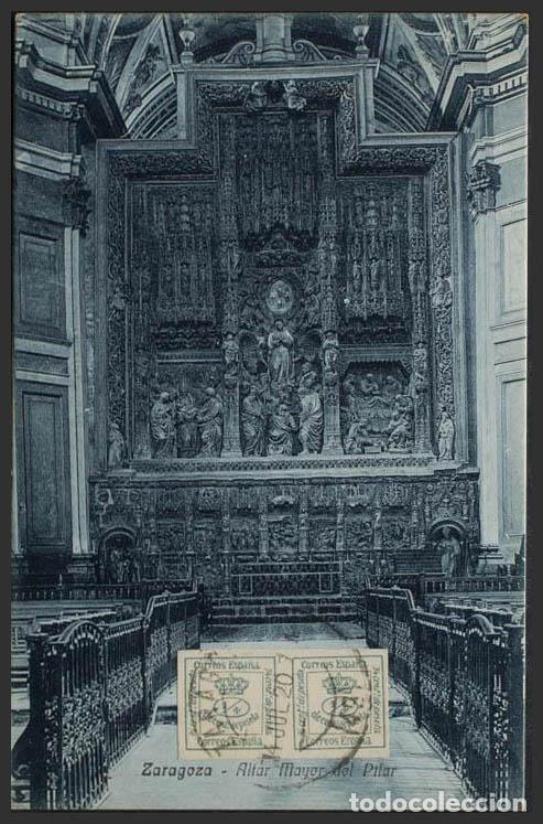 Postales: Zaragoza. ZARAGOZA. Altar Mayor del Pilar. - Foto 1