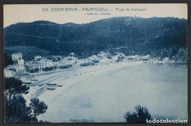 Postales: Gerona. PALAFRUGELL. Playa de Llafranch. - Foto 1