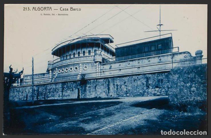 Postales: Vizcaya. ALGORTA. Casa Barco. - Foto 1