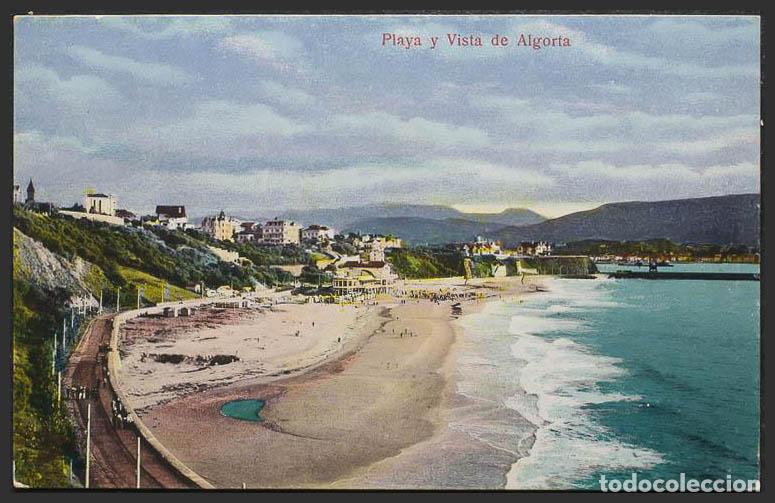 Postales: Vizcaya. ALGORTA. Playa y vista de Algorta. - Foto 1