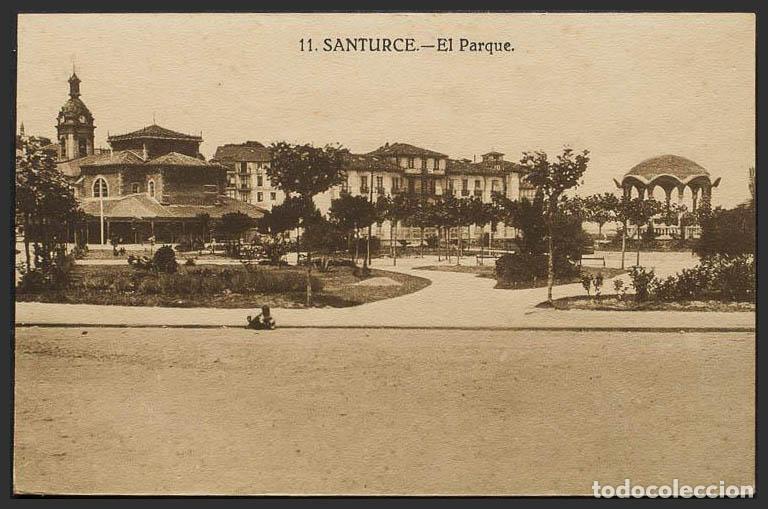 Postales: Vizcaya. SANTURCE. El Parque. - Foto 1