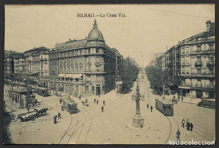 Postales: Vizcaya. BILBAO. Gran V&iacute;a. - Foto 1