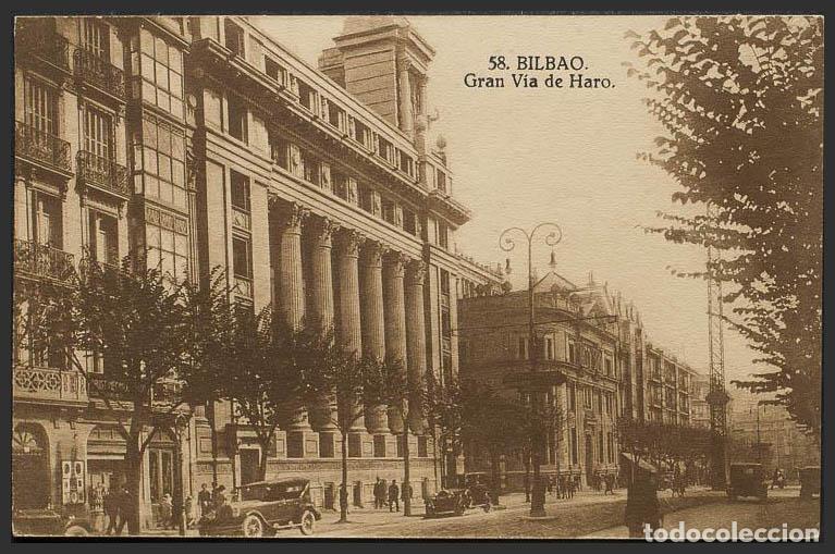 Postales: Vizcaya. BILBAO. Gran V&iacute;a de Haro. - Foto 1