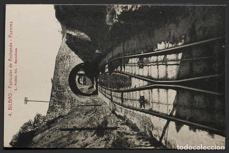 Postales: Vizcaya. BILBAO. Funicular de Archanda. Puentes. - Foto 1