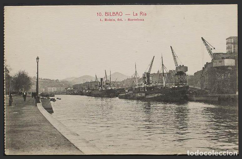 Postales: Vizcaya. BILBAO. La R&iacute;a. - Foto 1