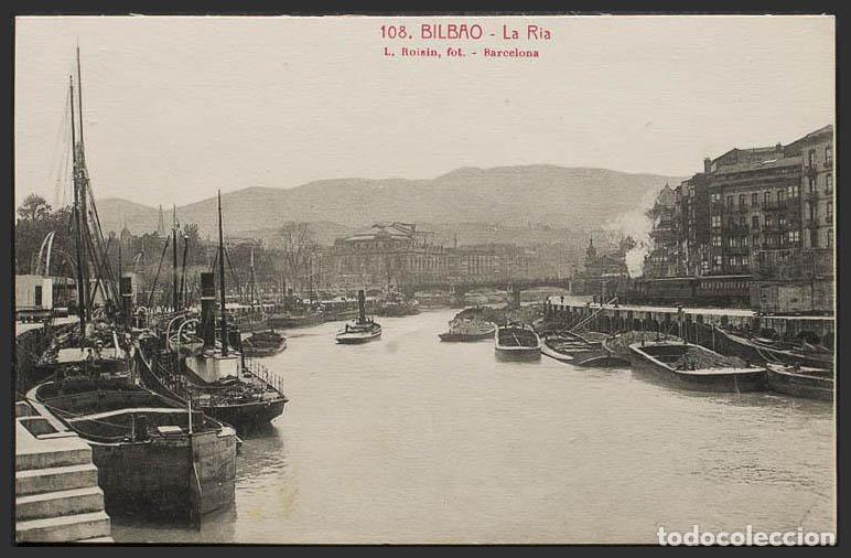 Postales: Vizcaya. BILBAO. La R&iacute;a. - Foto 1