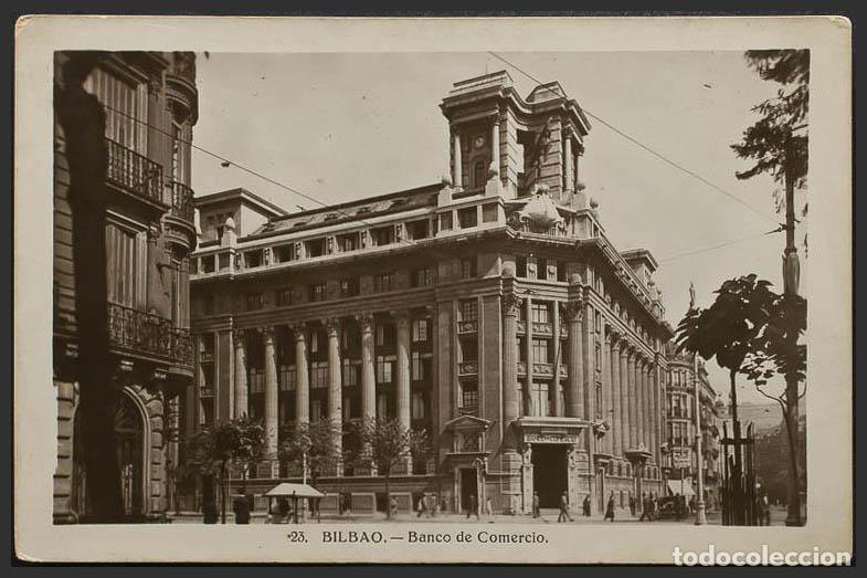 Postales: Vizcaya. BILBAO. Banco de Comercio. - Foto 1