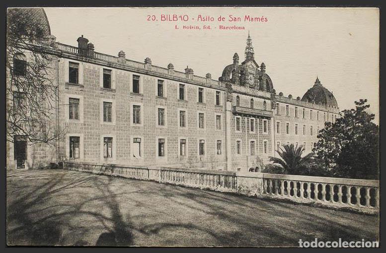 Postales: Vizcaya. BILBAO. Asilo de San Mam&eacute;s. - Foto 1