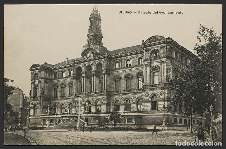 Postales: Vizcaya. BILBAO. Palacio del Ayuntamiento. - Foto 1