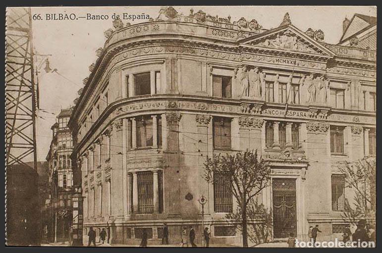 Postales: Vizcaya. BILBAO. Banco de Espa&ntilde;a. - Foto 1