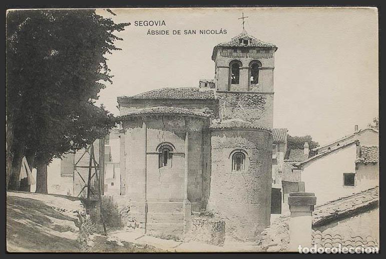 Postales: Segovia. SEGOVIA. Abside de San Nicol&aacute;s. - Foto 1