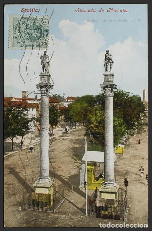 Postales: Sevilla. SEVILLA. Alameda de H&eacute;rcules. - Foto 1