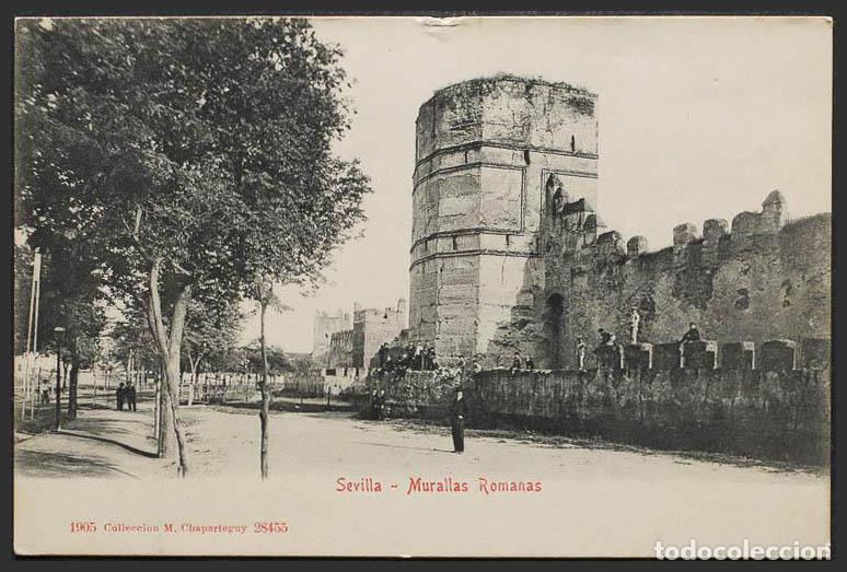 Postales: Sevilla. SEVILLA. Murallas Romanas. - Foto 1