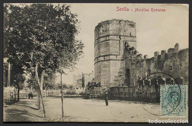 Postales: Sevilla. SEVILLA. Murallas Romanas. - Foto 1