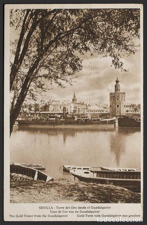 Postales: Sevilla. SEVILLA. Torre del Oro. - Foto 1