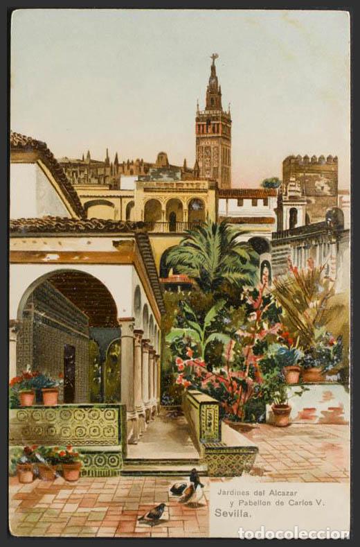 Postales: Sevilla. SEVILLA. Alcazar. Jardines. - Foto 1