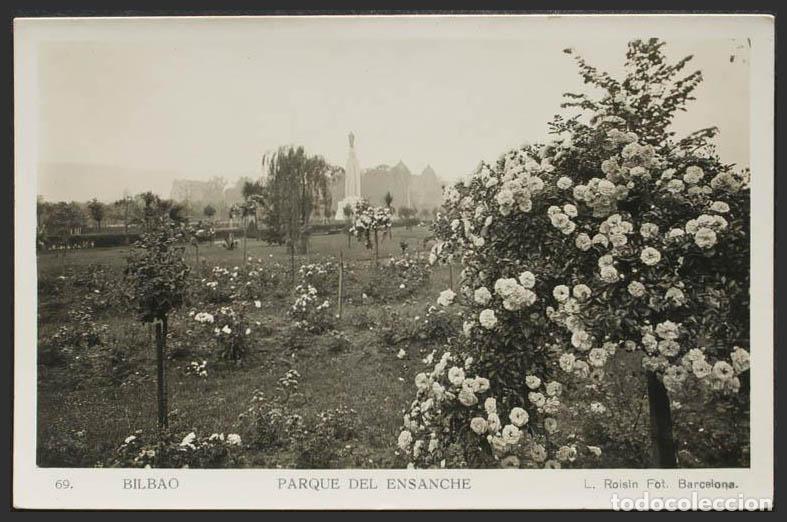 Postales: Vizcaya. BILBAO. Parque del Ensanche. - Foto 1