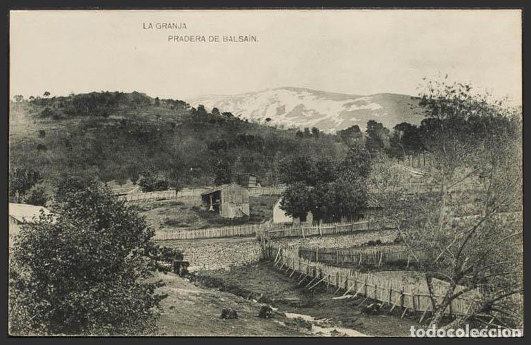 Postales: Segovia. LA GRANJA. Pradera de Balsa&iacute;n. - Foto 1