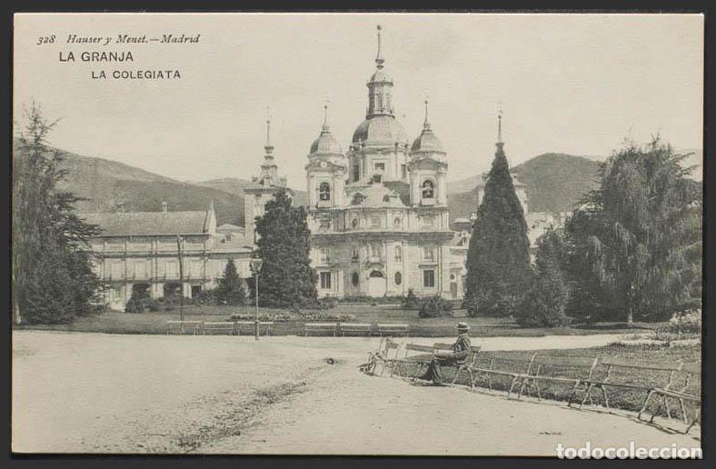 Postales: Segovia. LA GRANJA. La Colegiata. - Foto 1