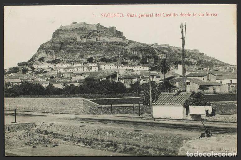 Postales: Valencia. SAGUNTO. Castillo. Vista general. - Foto 1