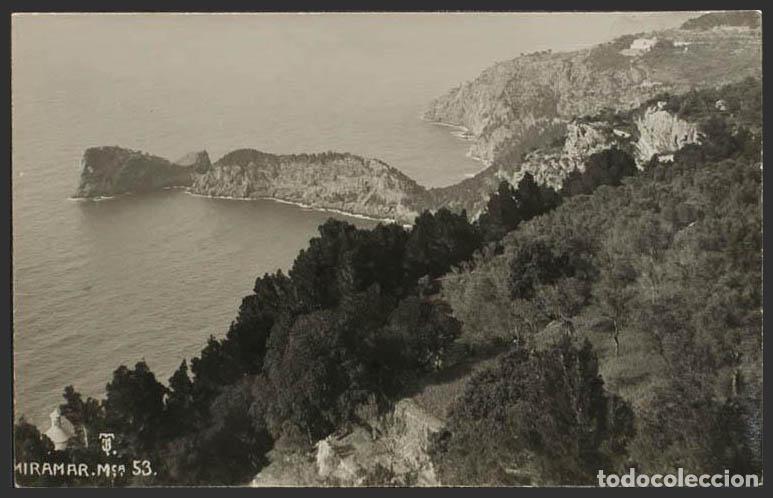 Postales: Baleares. MALLORCA. Miramar. Roca Foradada. - Foto 1