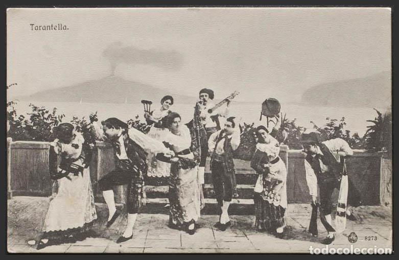 Postales: Italia. Tarantella POSTALES - Foto 1