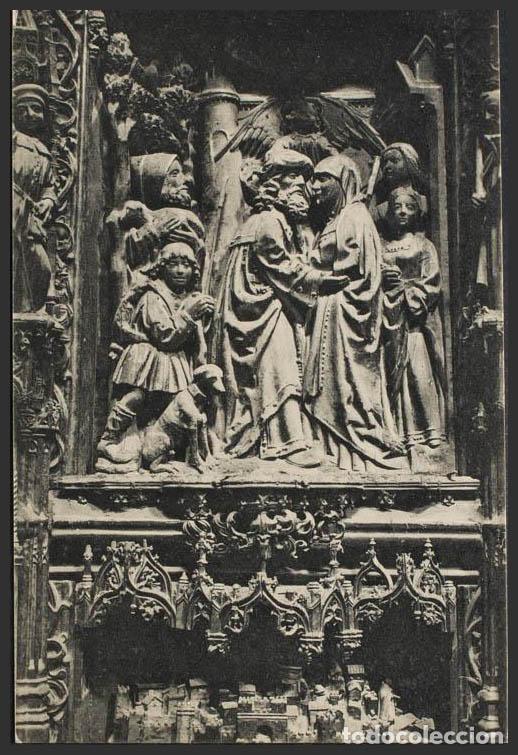 Postais: Sevilla. SEVILLA. Catedral. Capilla Mayor. Fragmento del retablo.