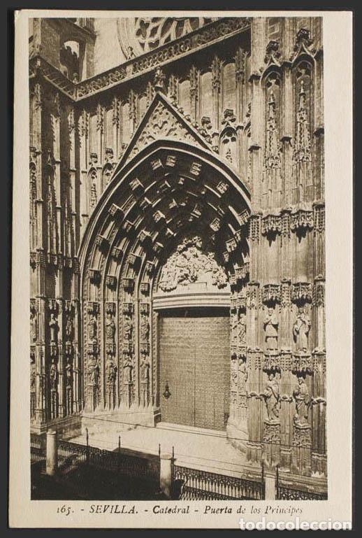 Postales: Sevilla. SEVILLA. Catedral. Puerta principal. - Foto 1
